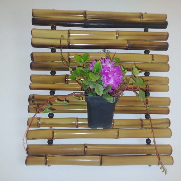 suporte de bambu para plantas