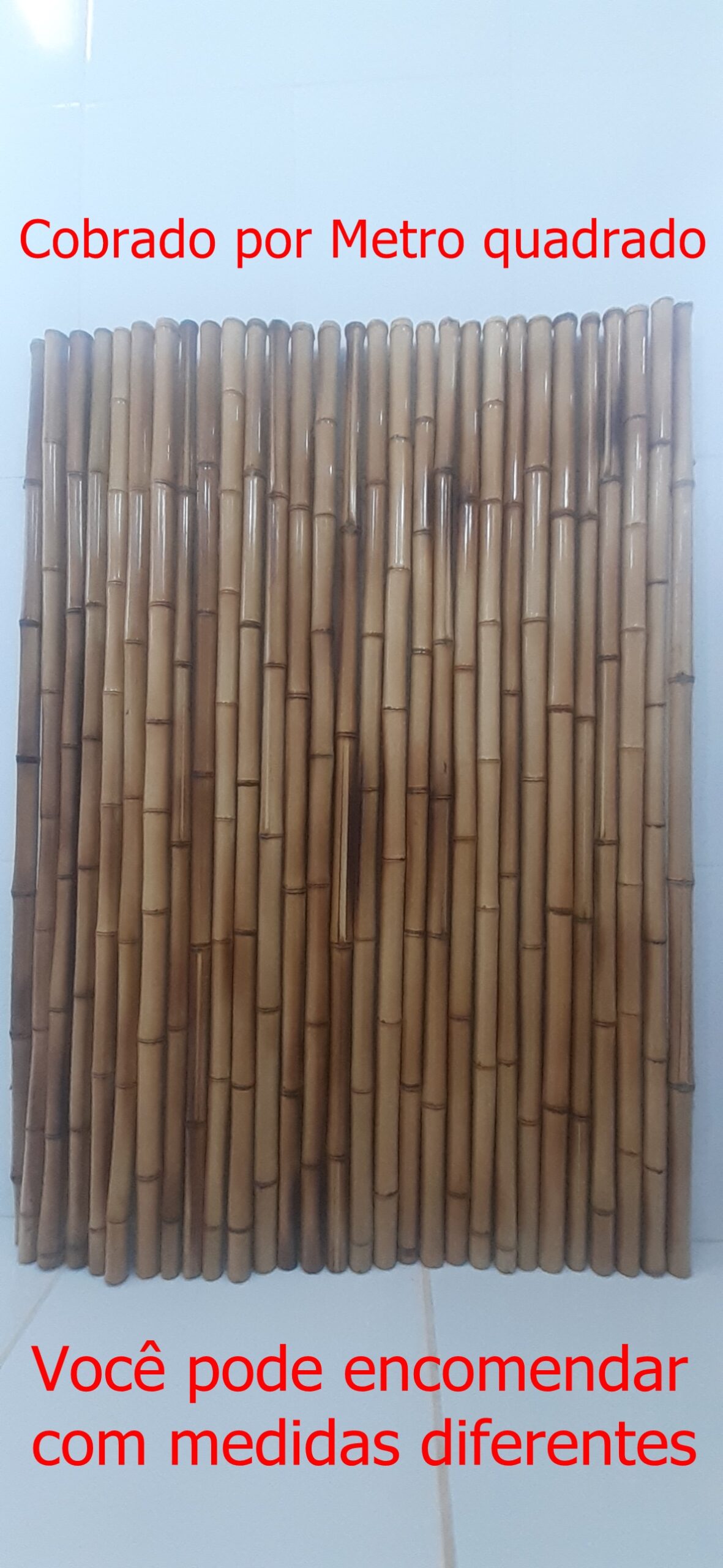 Painel de bambu multiuso