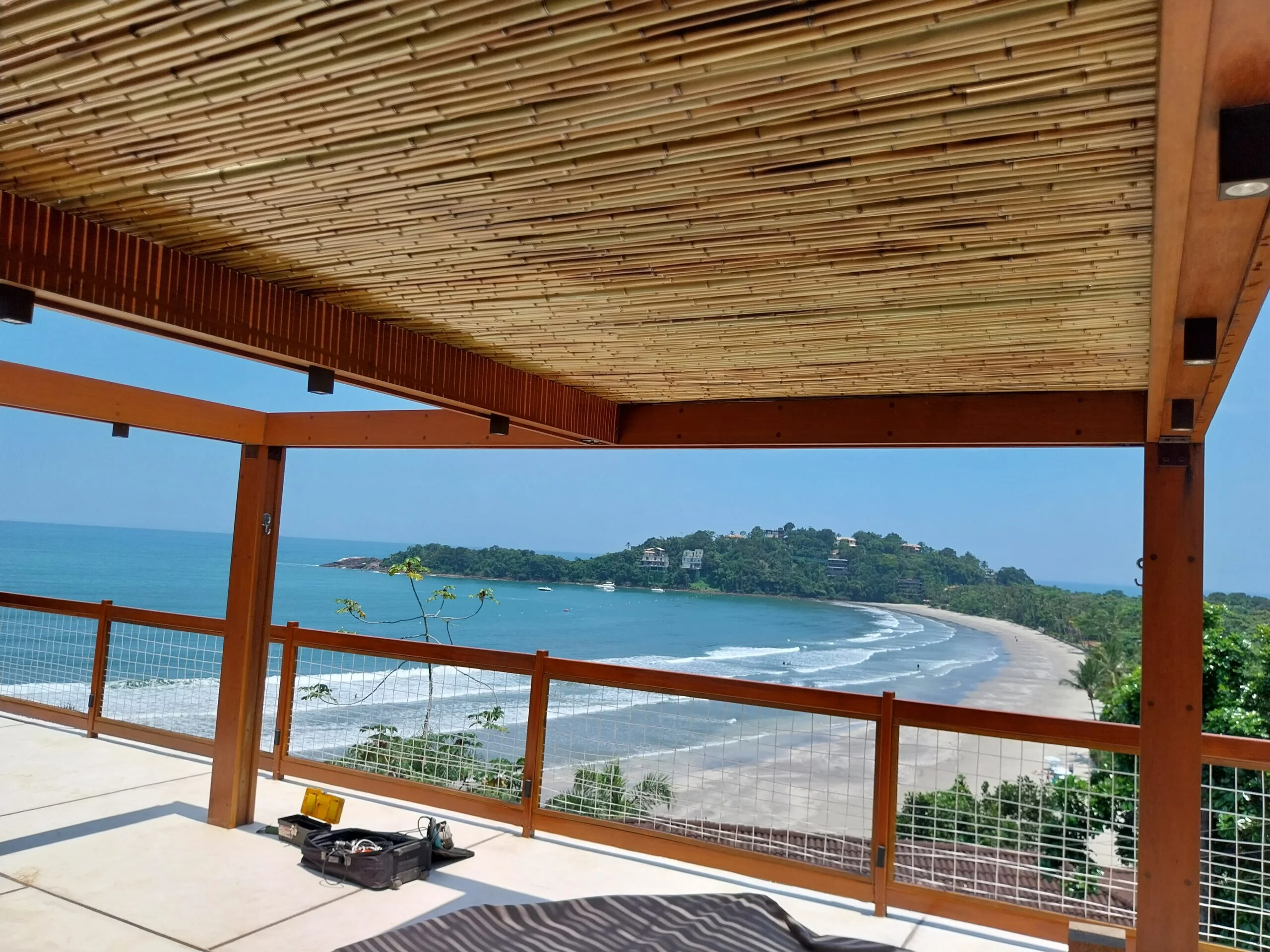 Painéis De Bambu Para Muros Paredes E Coberturas