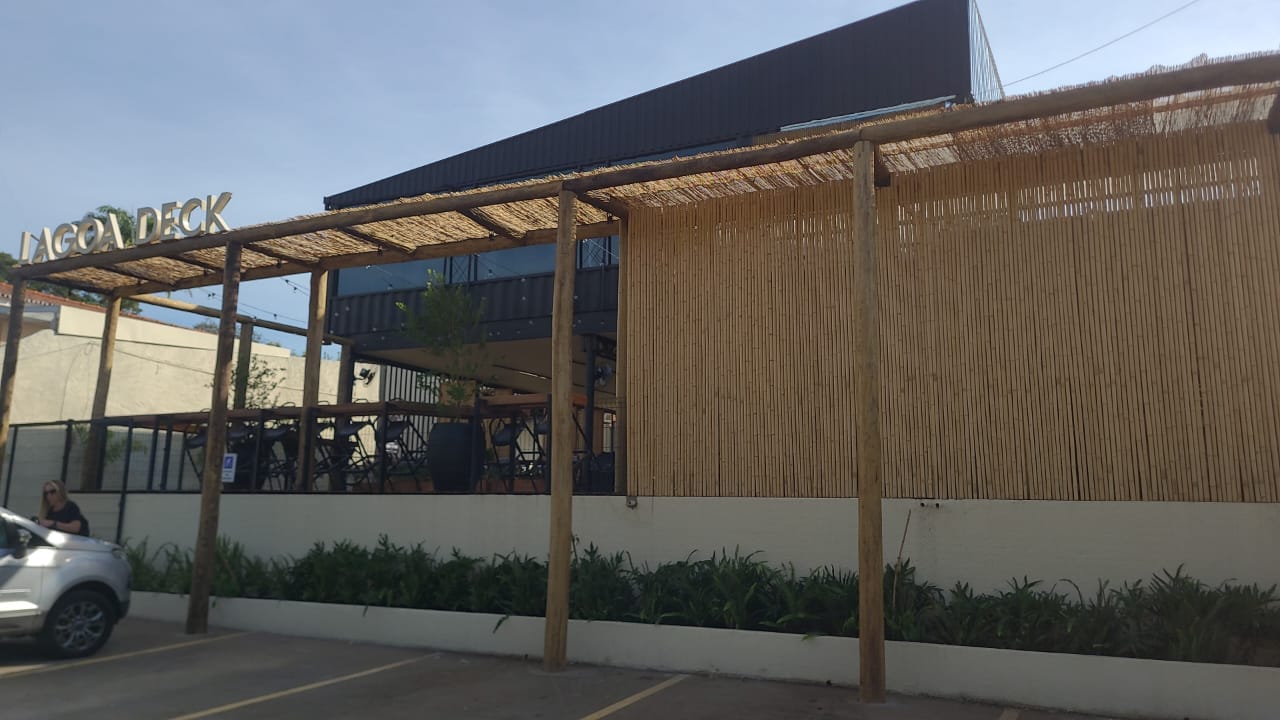 decoração com bambu
