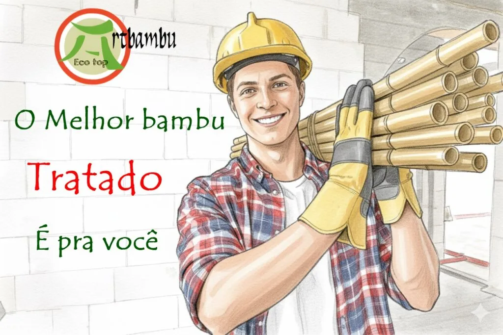 Bambu tratado numero 4, para decorações, movelarias e construções 2 Bambu