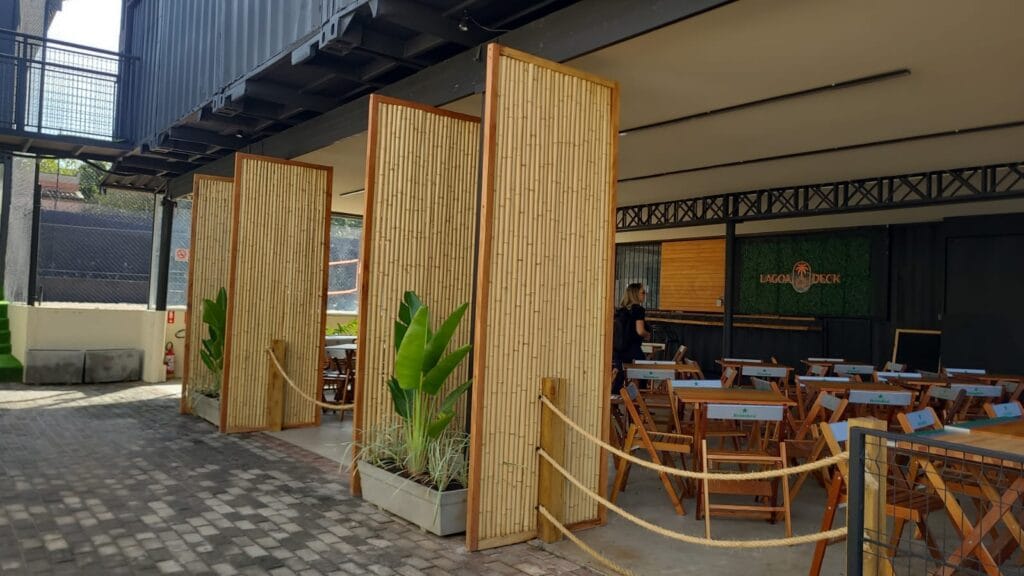 Painéis De Bambu Para Muros Paredes E Coberturas